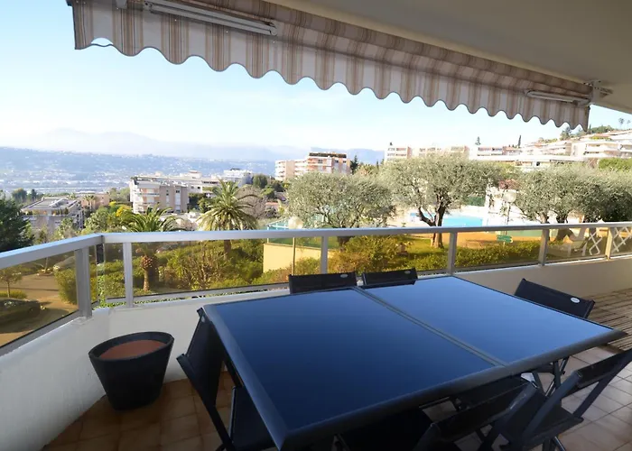 Plein Ciel - 5 Personnes Avec Piscine Sur La Corniche Fleurie A Apartmán Nice