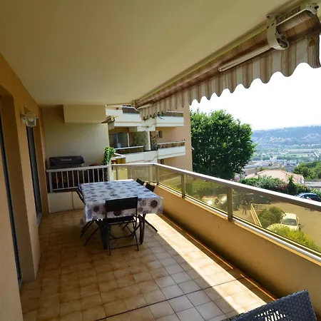 Plein Ciel - 5 Personnes Avec Piscine Sur La Corniche Fleurie A Appartement
